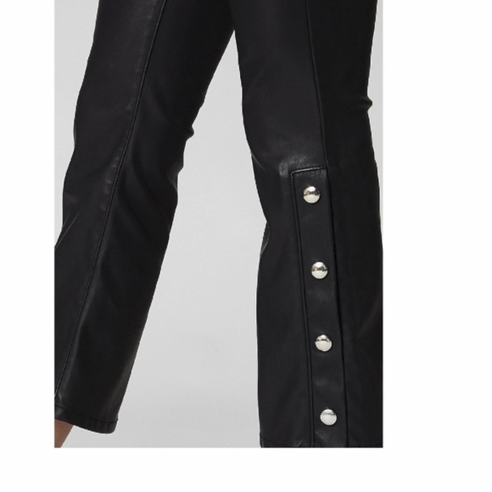 Blank NYC Vegan Leather Pants Size 26 NWT - Picture 2 of 3